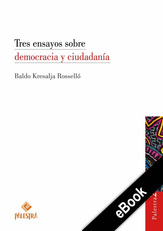 Tres ensayos sobre democracia y ciudadanía - cover