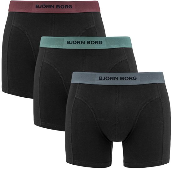 Lot de 3 Boxer extensibles en Cotton biologique Bjorn Borg