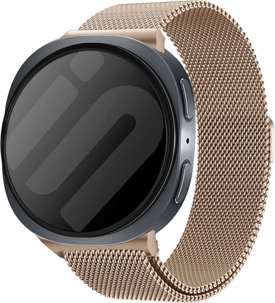 Milanese band rosé goud Galaxy Watch 8 series 40mm 44mm Classic 46mm roestvrij staal mesh strap