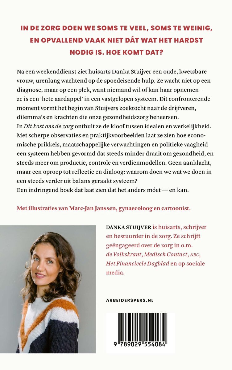 Dit kost ons de zorg - back cover