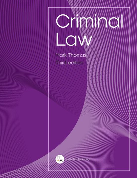 Criminal Law - cover