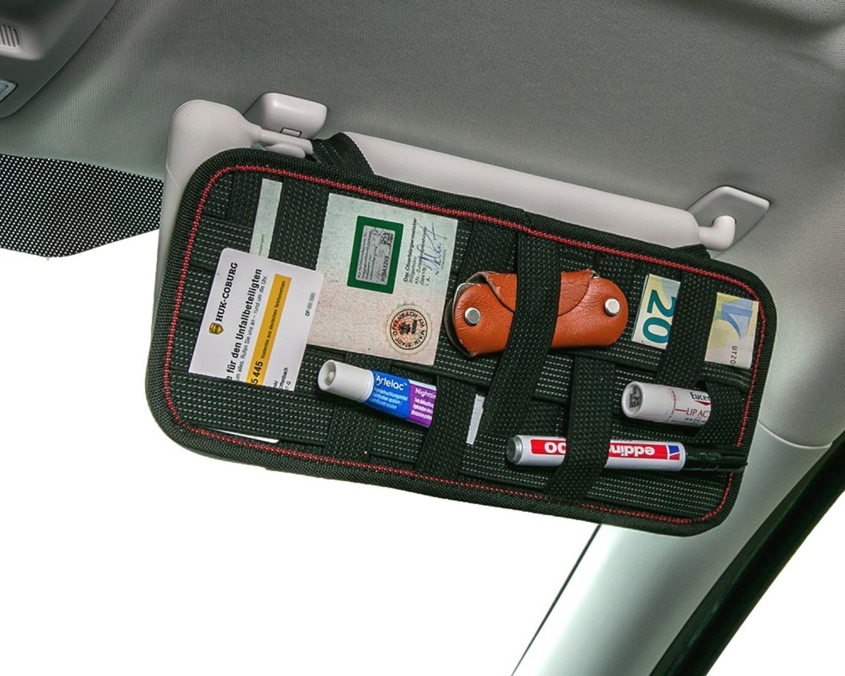 Zonneklep organizer