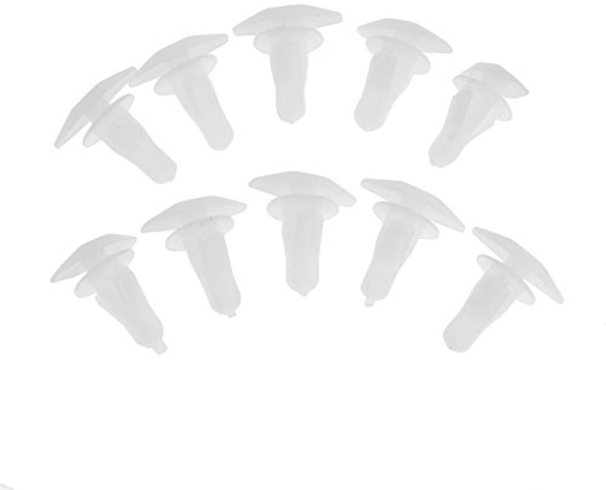 50 Stuks Deur Weerstrip Clips Rubber Seal Trim Bevestigingen voor Auto