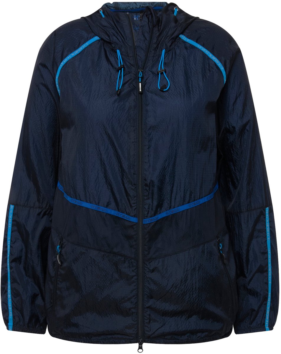 Grote Maten Functionele jas, Dames, blauw, Maat: 42/44, Polyester, Ulla Popken