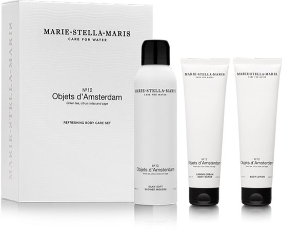 Marie-Stella-Maris No.12 Objets d’Amsterdam - Refreshing Body Care Set - 200ml + 2x 100ml