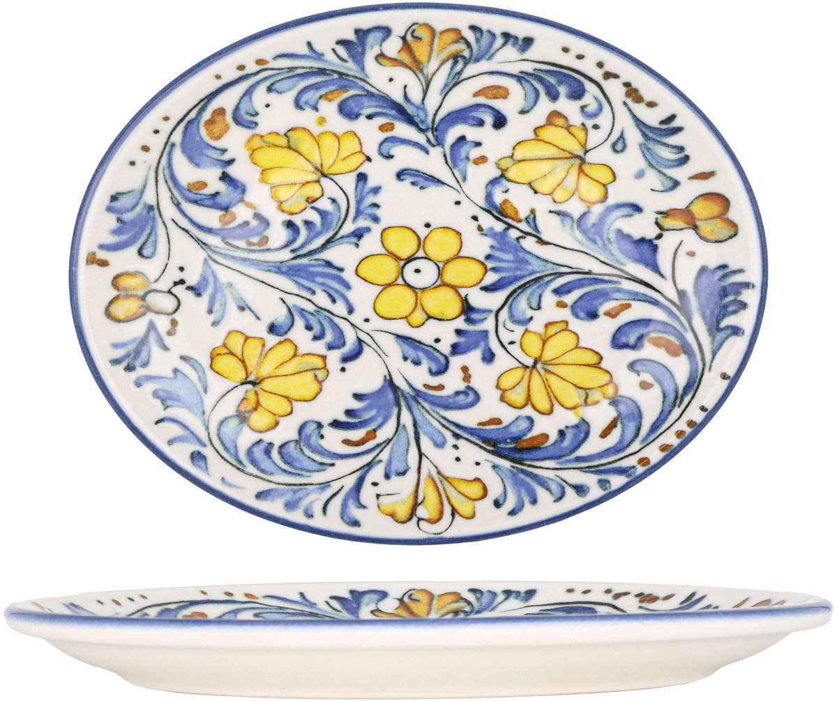 Bonna Serveerschaal - Albufera - Porselein - 20x15.6 cm - set van 2