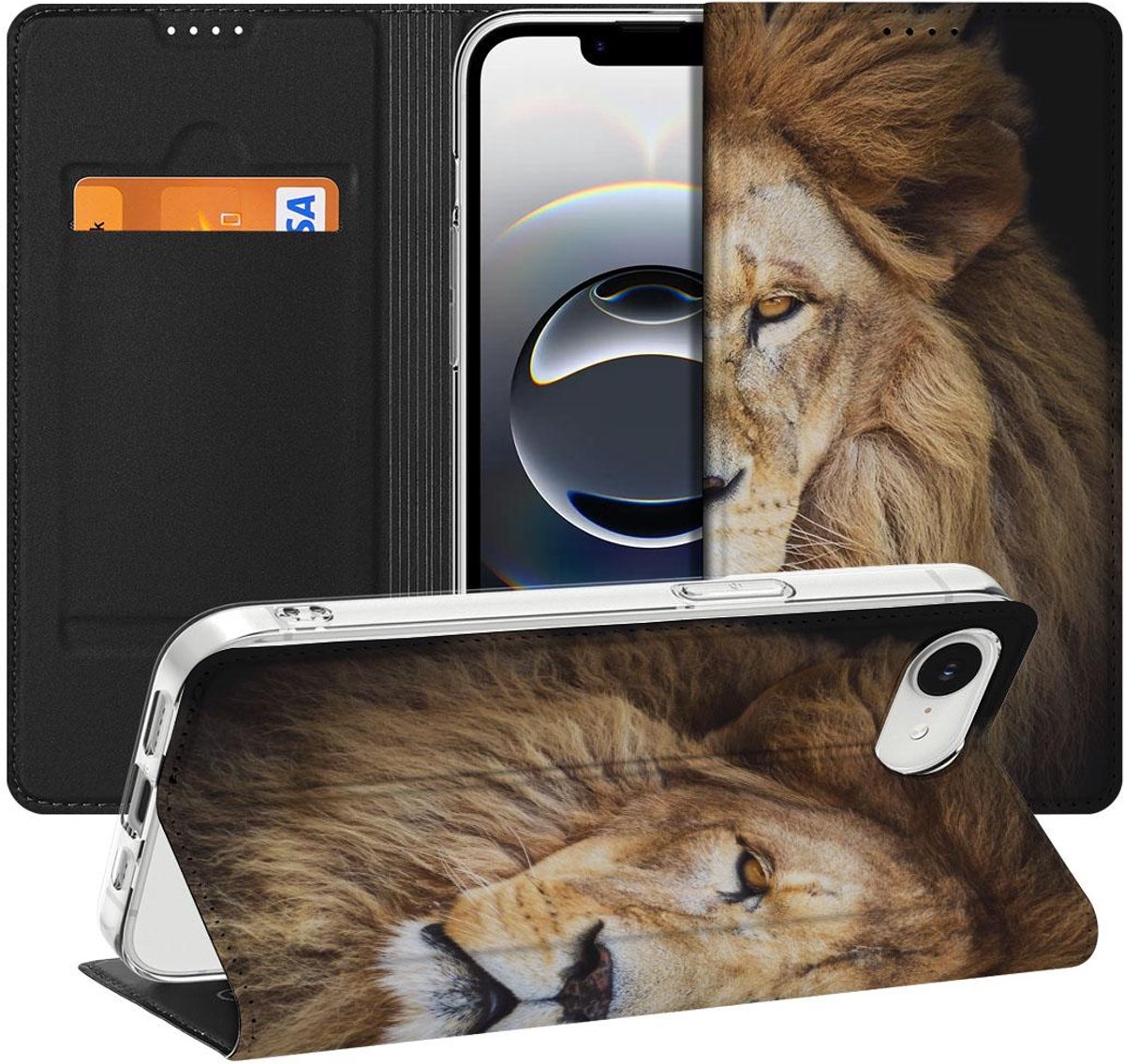 Apple iPhone 16e/17e Hoesje maken Leeuw