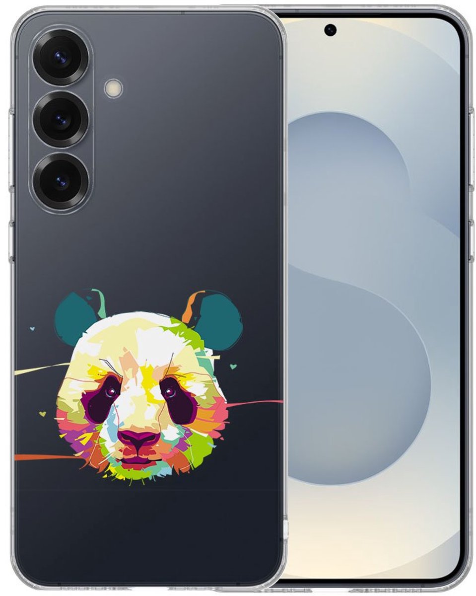 TPU Hoesje Samsung Galaxy S25 - Panda Color Backcover