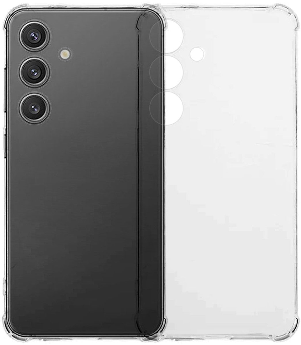 Anti-shock Back Cover Hoesje – Transparant – Samsung Galaxy S25 Plus