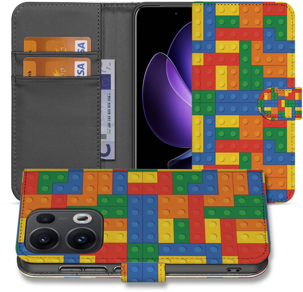 OPPO Reno 13 Pro Telefoon Hoesje Blokken