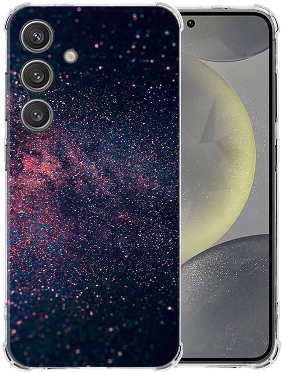 Samsung Galaxy S25 Hoesje - Stars TPU Antishock