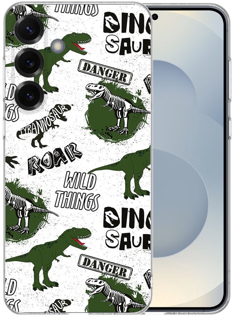 TPU Hoesje Samsung Galaxy S25 Plus - Dinosaurus Backcover