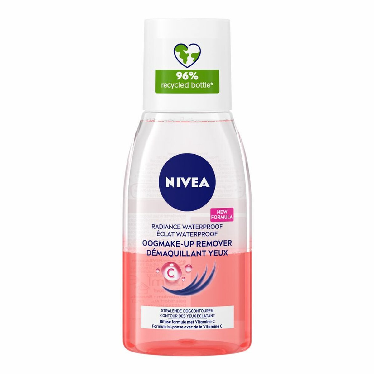 NIVEA Oogmake-Up Remover Stralende Oogcontouren - 3 x 125 ml - Voordeelverpakking