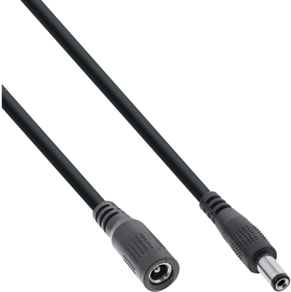 Image of DC verlengkabel | 5,5 x 2,5mm | max. 140W | AWG18 | zwart | 5 meter