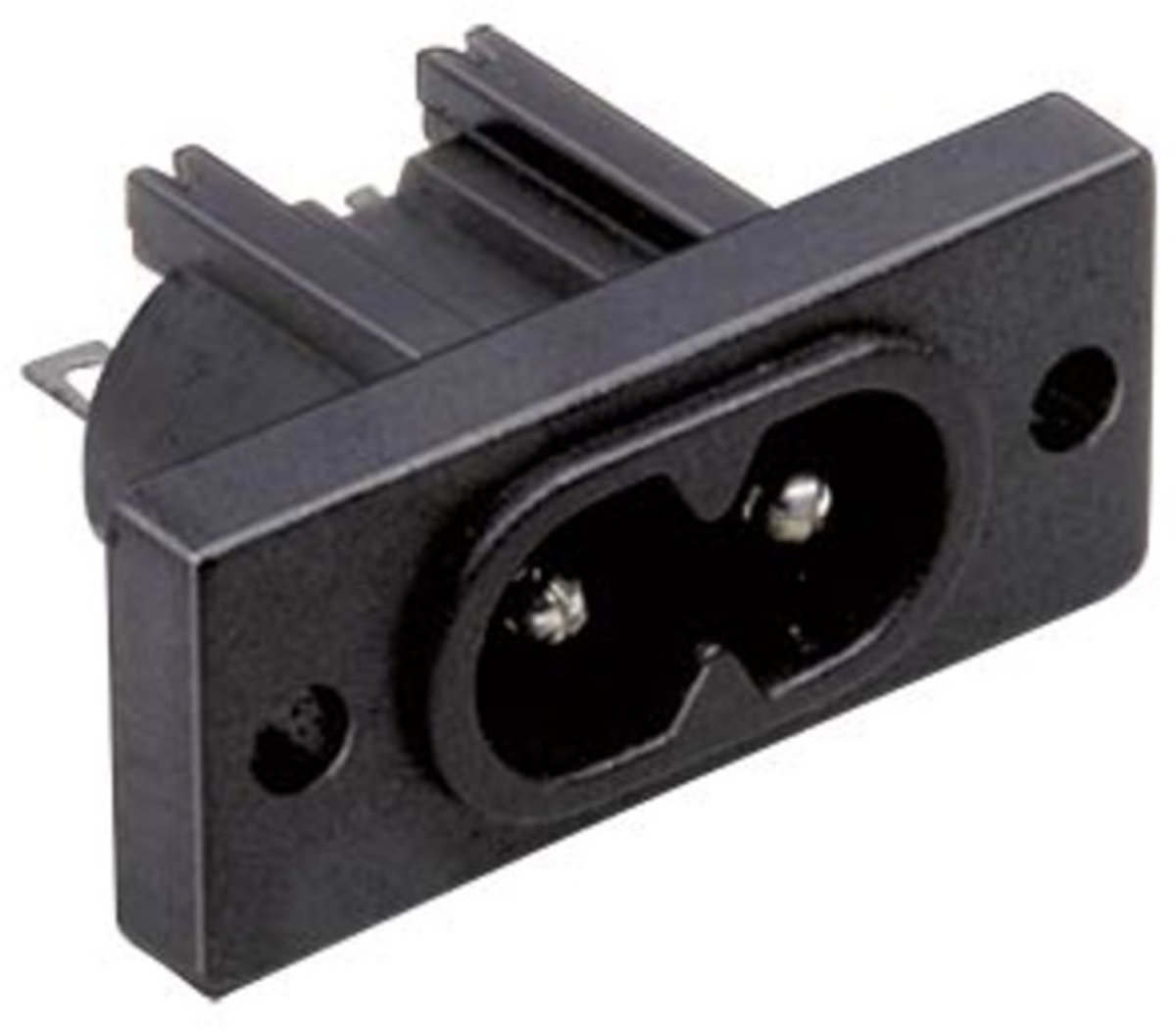 C8 / 8-vormige chassis connector