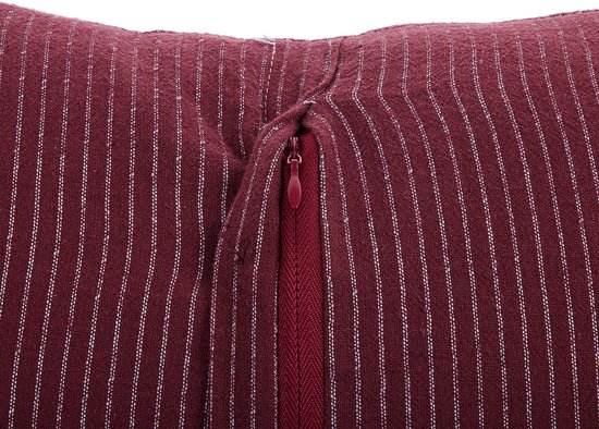 Beliani CAMPANULA - Sierkussen - Rouge - Plastique