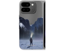 Case Company® - Hoesje geschikt voor Google Pixel 9 Pro Fold hoesje - Wanderlust - Soft Cover Telefoonhoesje - Bescherming aan alle Kanten en Schermrand
