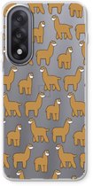 Case Company® - Hoesje geschikt voor OnePlus Nord 5 hoesje - Alpacas - Soft Cover Telefoonhoesje - Bescherming aan alle Kanten en Schermrand