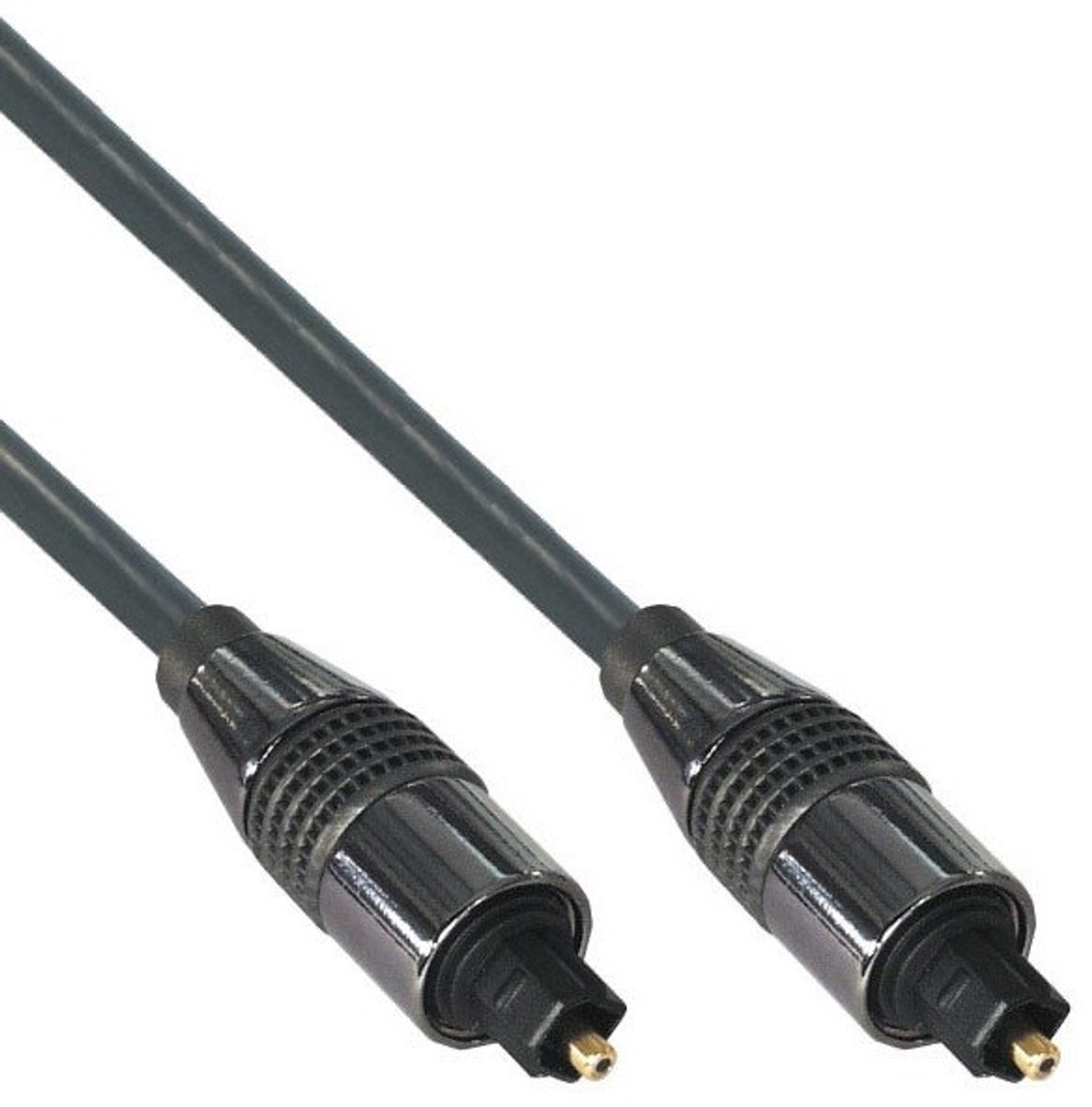 Digitale optische Toslink audio kabel - 6mm / zwart - 3 meter