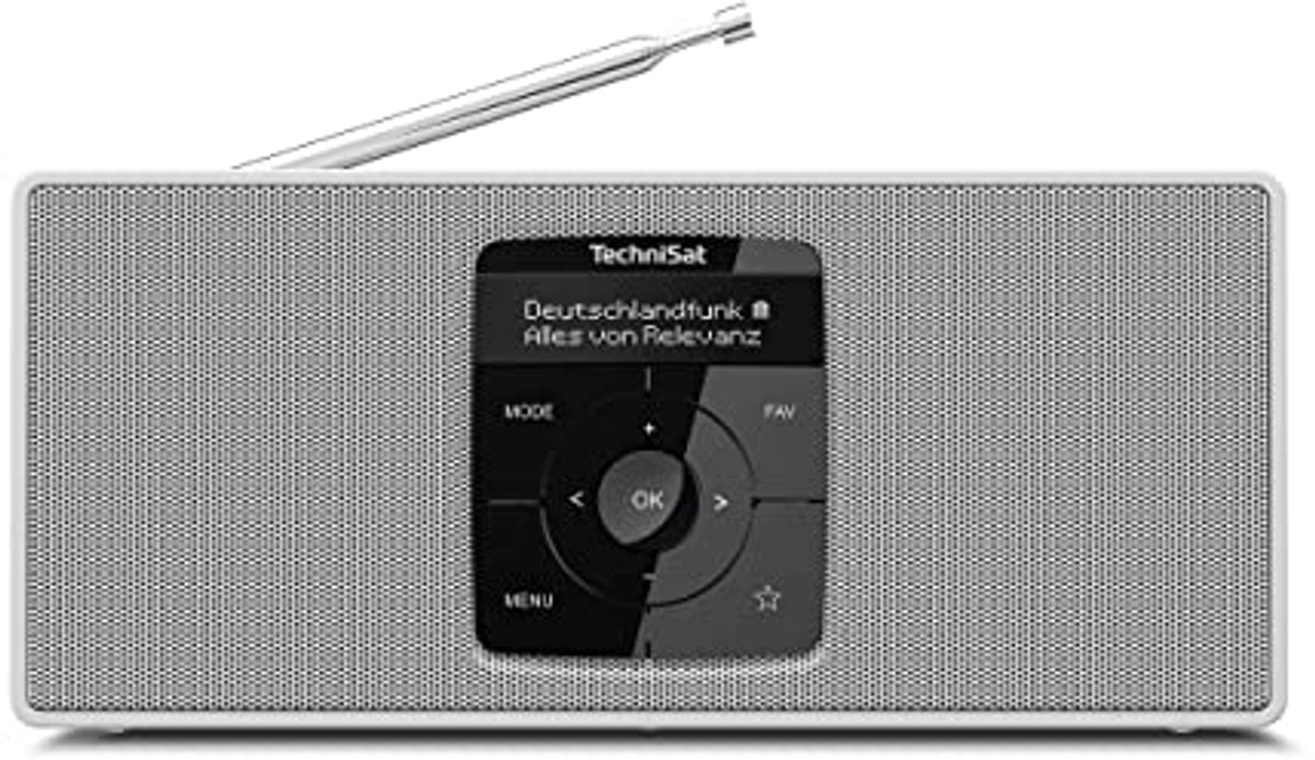 Draagbare DAB+ Stereo Radio met Accu - Bluetooth Audio Streaming en OLED Display