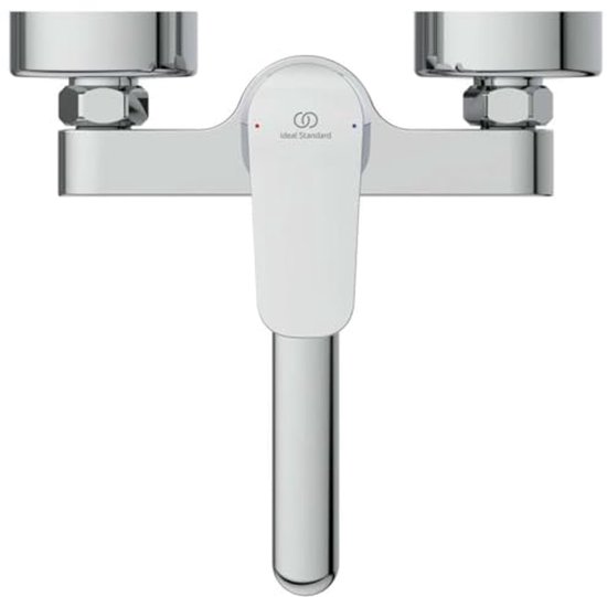 tecuro Kitchen tap with two handles with swivelling 180° S spout, 200 mm length, incl. jet regulator M22x1, easy installation