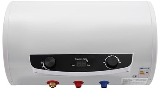 Elek. boiler 120L met warmtewisselaar - Groene Hoed Duurzaam