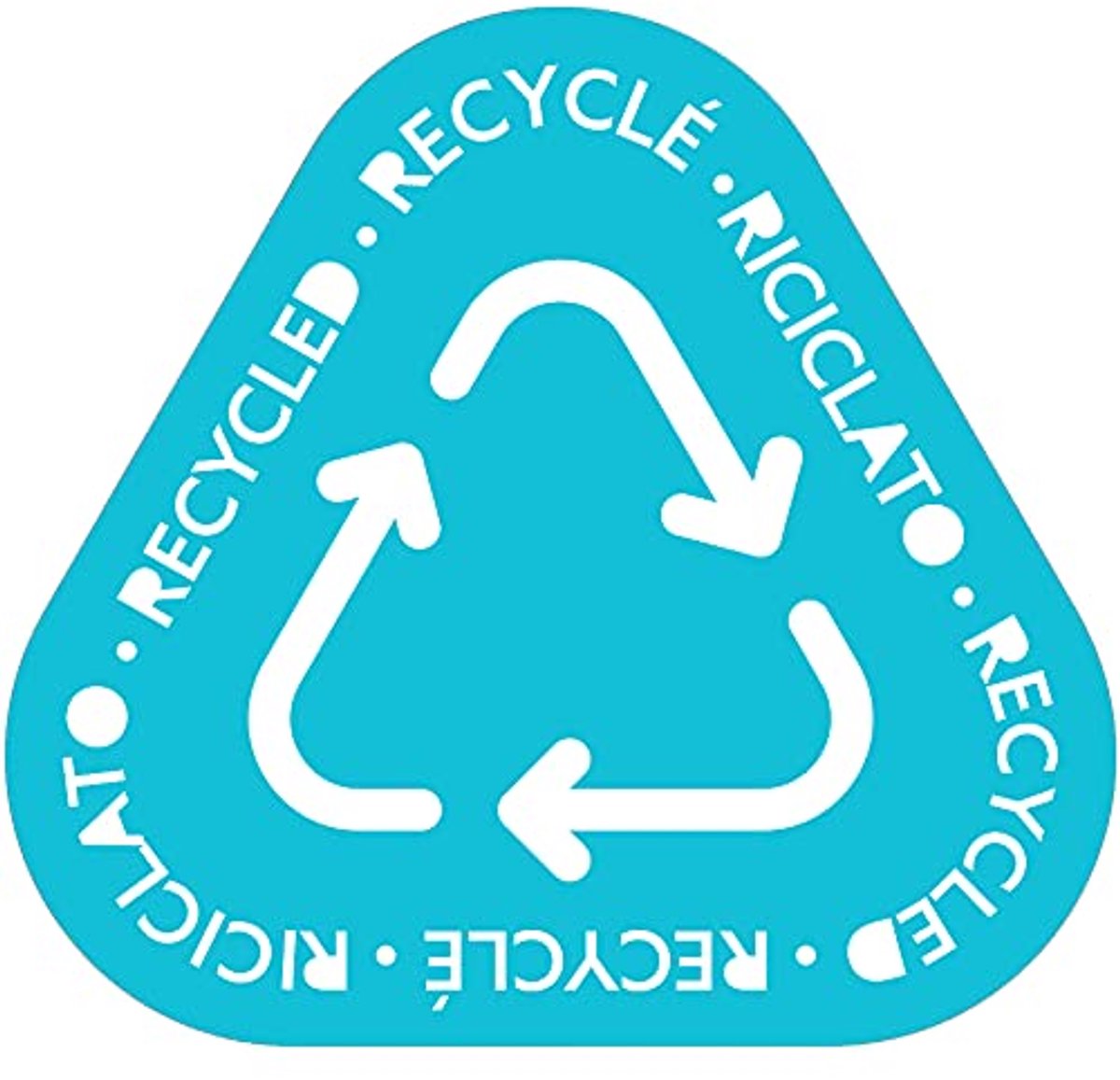 Gerecycleerde boodschappentrolley met vouwfunctie en grote inhoud