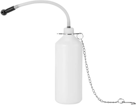 Remvloeistofreservoir met 60 cm slang en rubberen adapter