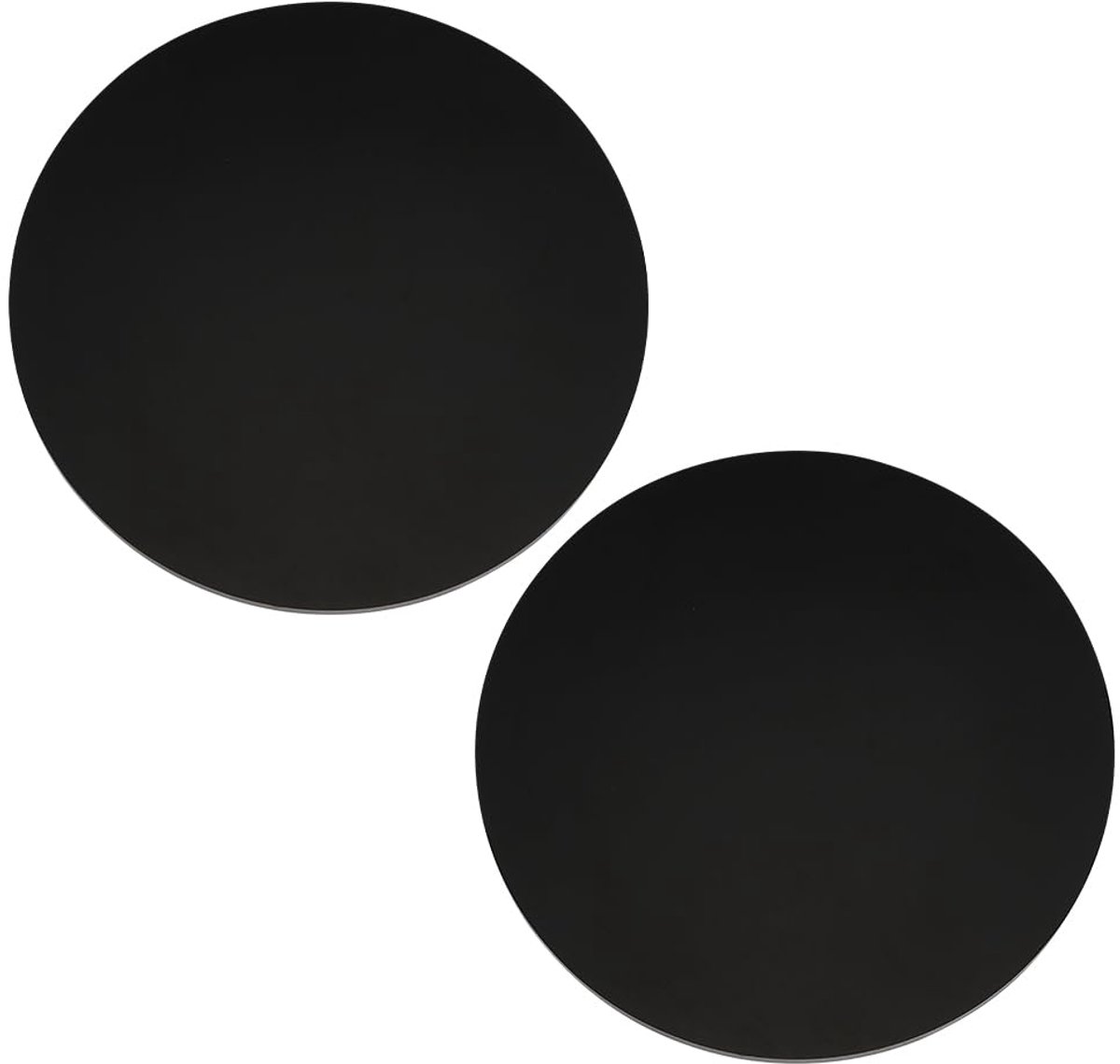 stuks Model Display Bases 15x15cm Zwart Rond Enorme Figuur Bases Circulaire Acryl Grote Figuur Stands Platte Ronde Model Display Base voor Wargaming Boardgaming Collectible Figuur Tafel