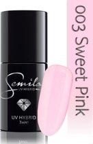 003 UV Hybrid Semilac Sweet Pink 7 ml.