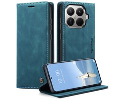 CaseMe Hoesje - Geschikt voor Xiaomi 15T Pro Hoesje - CaseMe 013 Book Case - Blauw