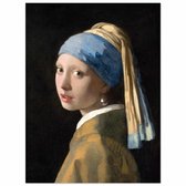 Johannes Vermeer - La Jeune Fille à la perle affiche 30x40 cm