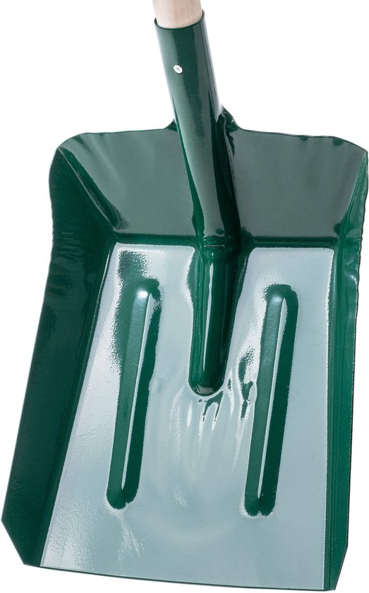 KADAX Schep, koolstofschep, scheep met ergonomische steel, schep met stevige handgreep, robuuste spade voor as, kolen, koolstof, tuingereedschap, tuinspade (houten steel) van Merkloos	 — afbeelding 2