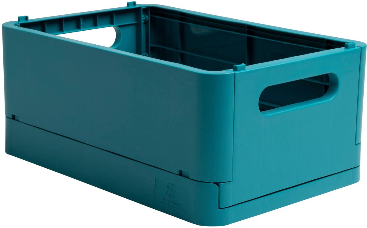 Exacompta Vouwkrat The Smart Case midi Skandi - Pacific blauw - 27134D