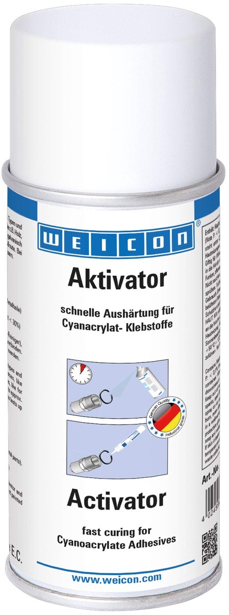WEICON CA-Activator Spray 150 ml – Versnelde uitharding secondelijmen