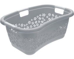 Keeeper Wasmand voor de strijkruimte Lasse 50 L – grijs, geperforeerd