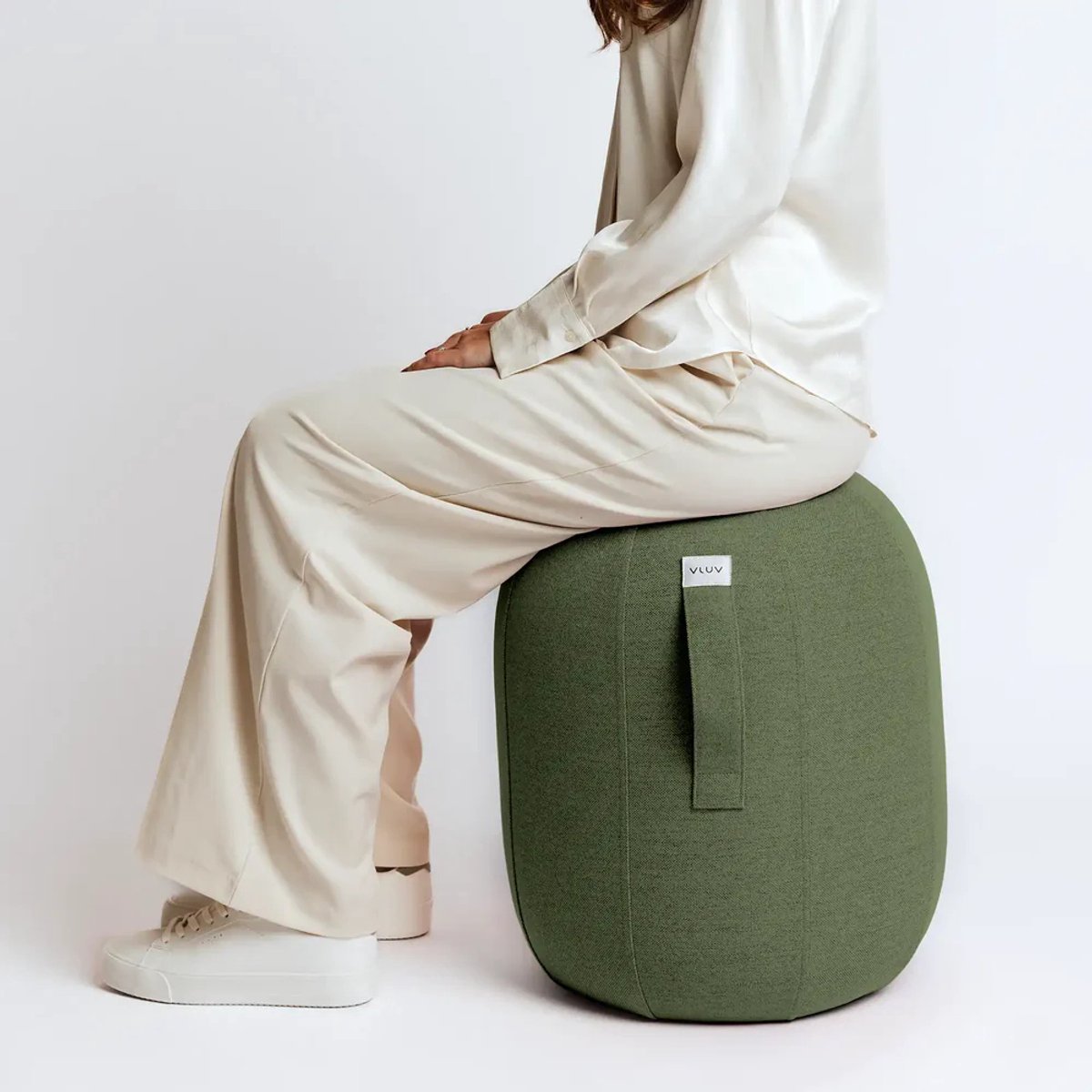 VLUV KAPSUL SOVA balanscapsule - ergonomische zitten - voor kantoor en thuis - Large - Pesto — cadeau in Wonen & Interieur - foto 6