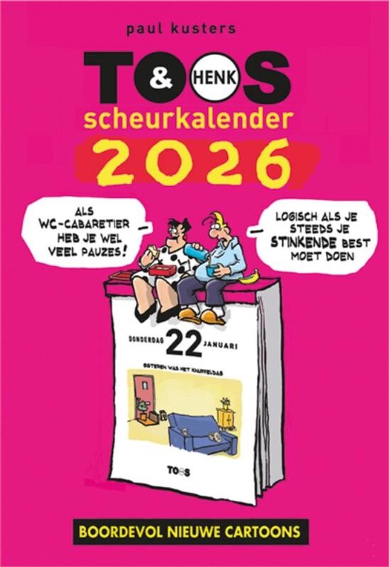 Toos & Henk - Scheurkalender - 2026
