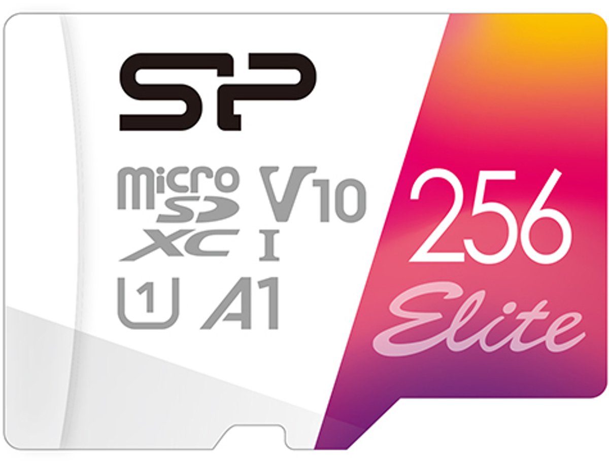 SD Silicon Power Elite 256 GB MicroSDXC UHS-I Klasse 10