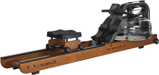Fluid Rower Apollo Pro XL Roeimachine Grijs Opklapbaar - Fluid - €1.539,00