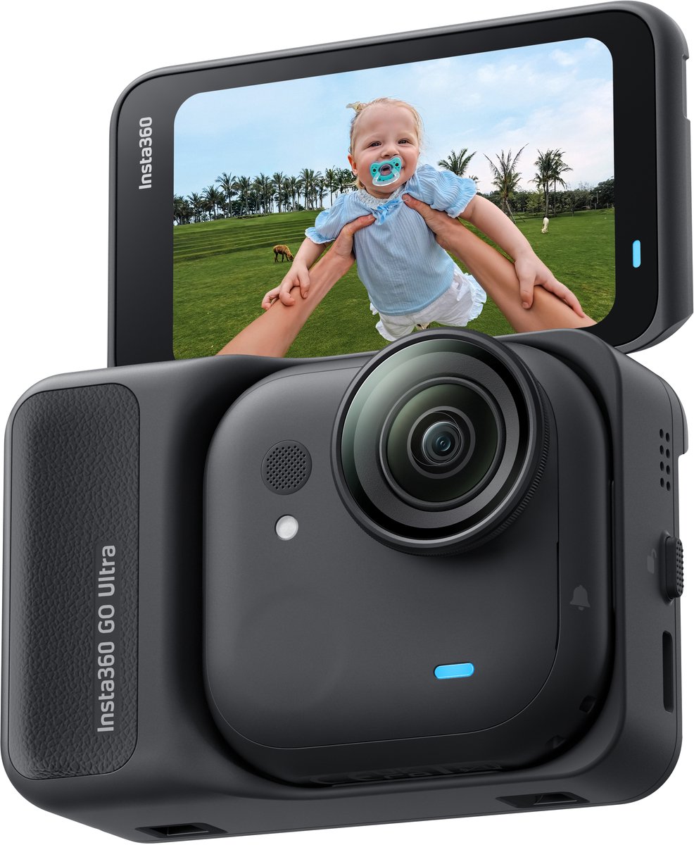 Insta360 - GO Ultra Creator Bundel - Midnight Black - 4K 60 FPS-video - Action Camera thumbnail 4