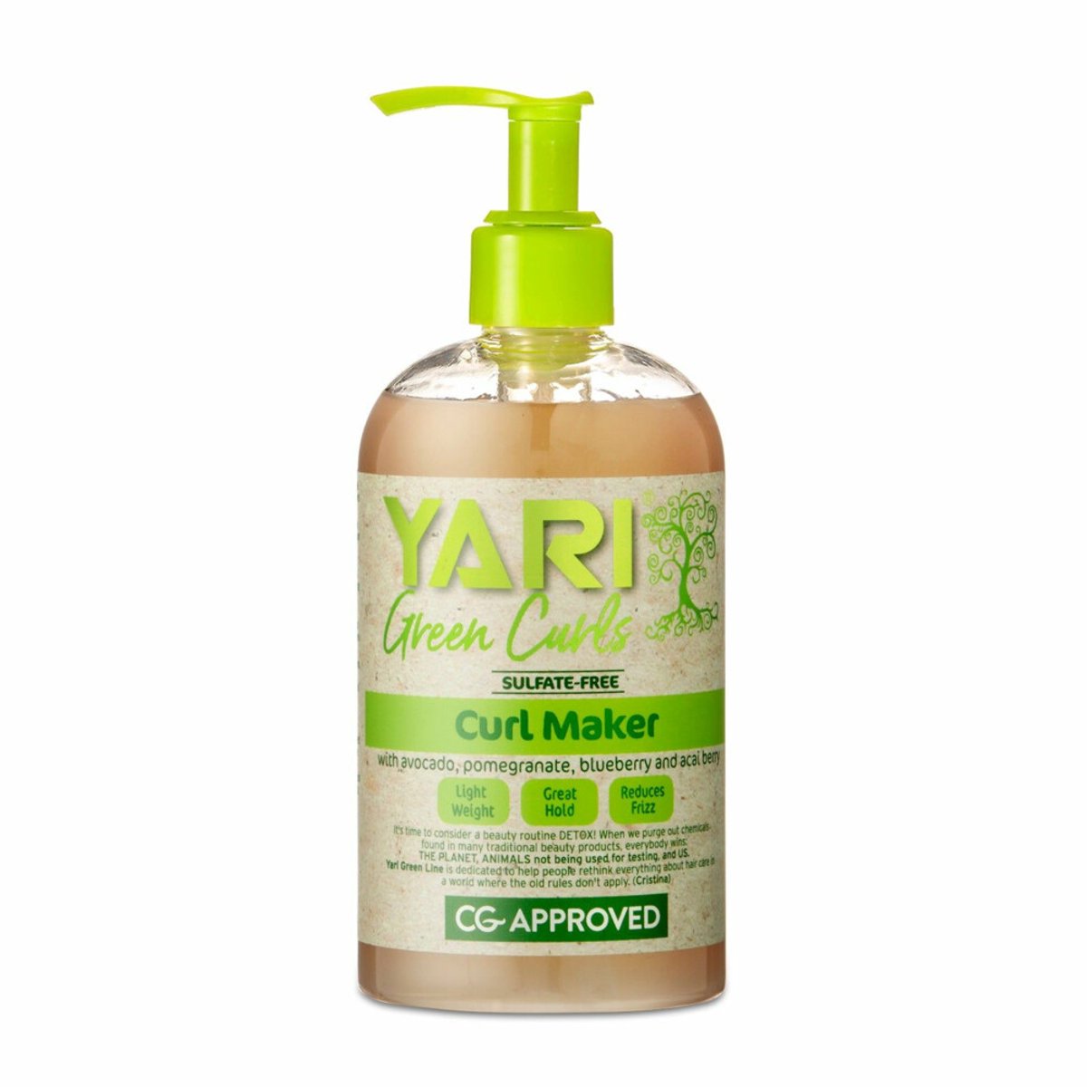 Yari Green Curls Curl Maker - 3 x 384 ml - Voordeelverpakking
