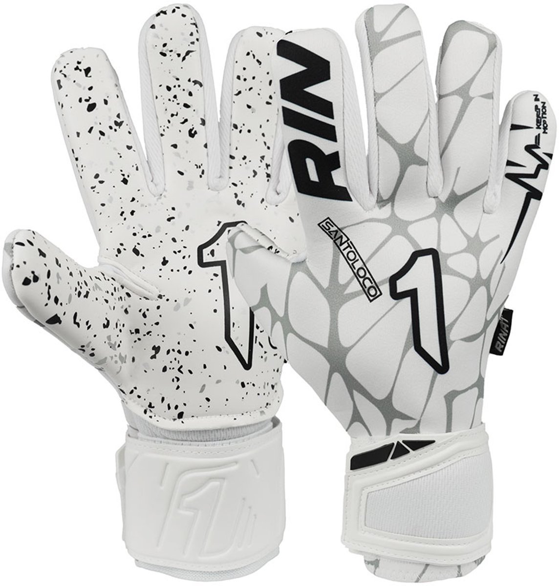 Rinat Santoloco As Keepershandschoenen Wit 6