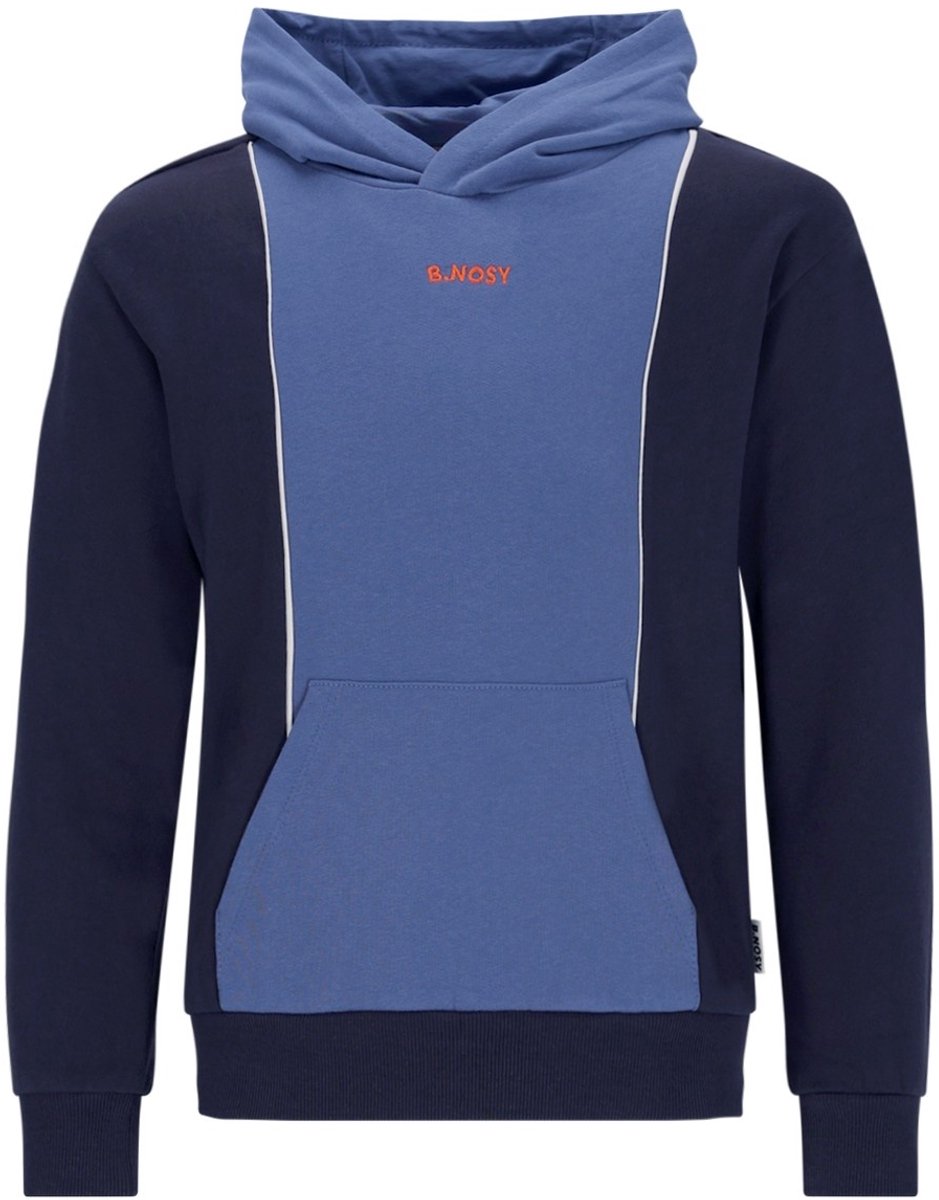 B.Nosy - Sep B.Nosy boys hoodie - Navy - Maat 122-128