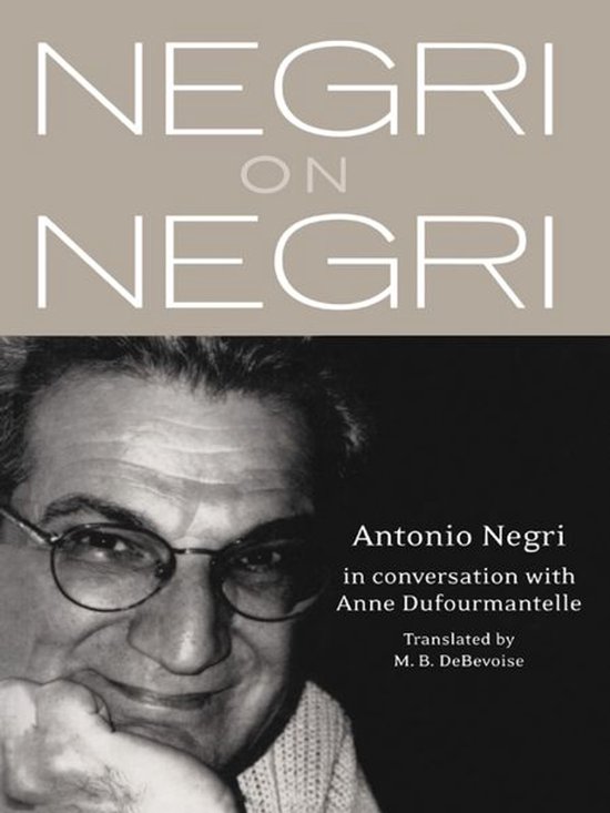 Negri on Negri - cover