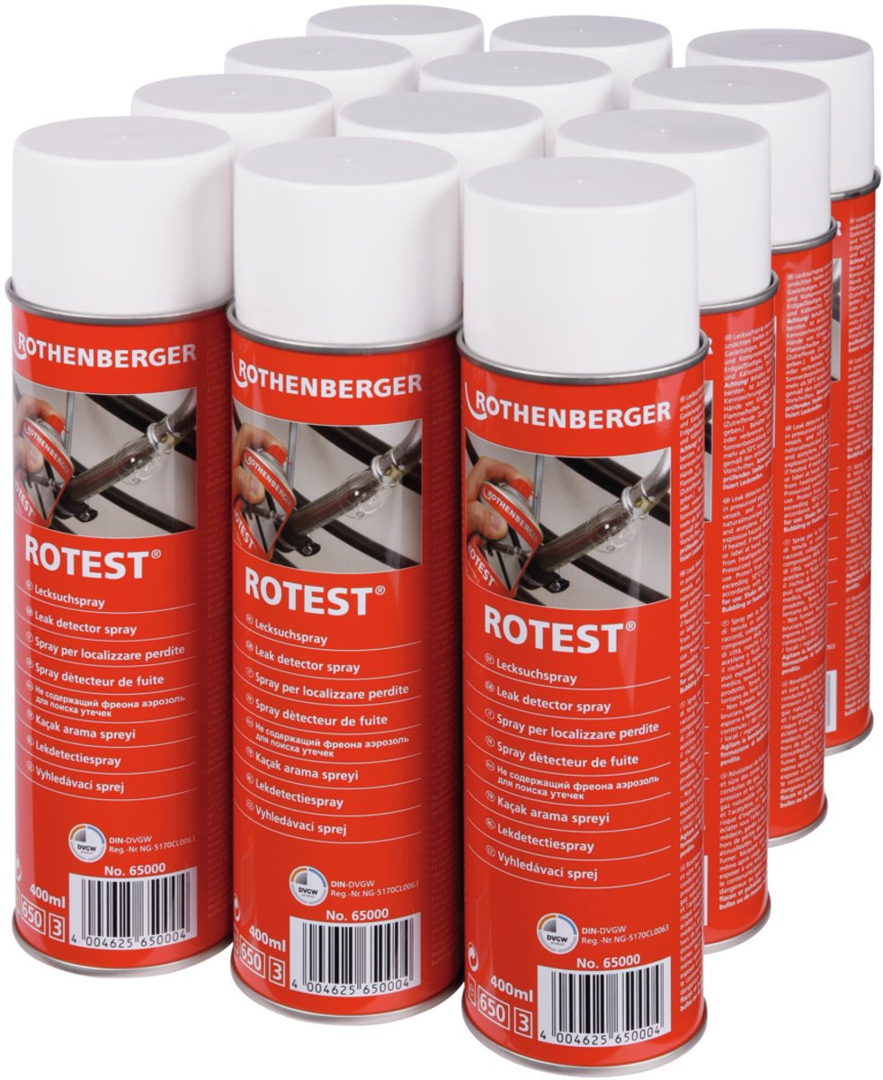 ROTHENBERGER Lekzoekspray 400ml 12-pack - 1000000442