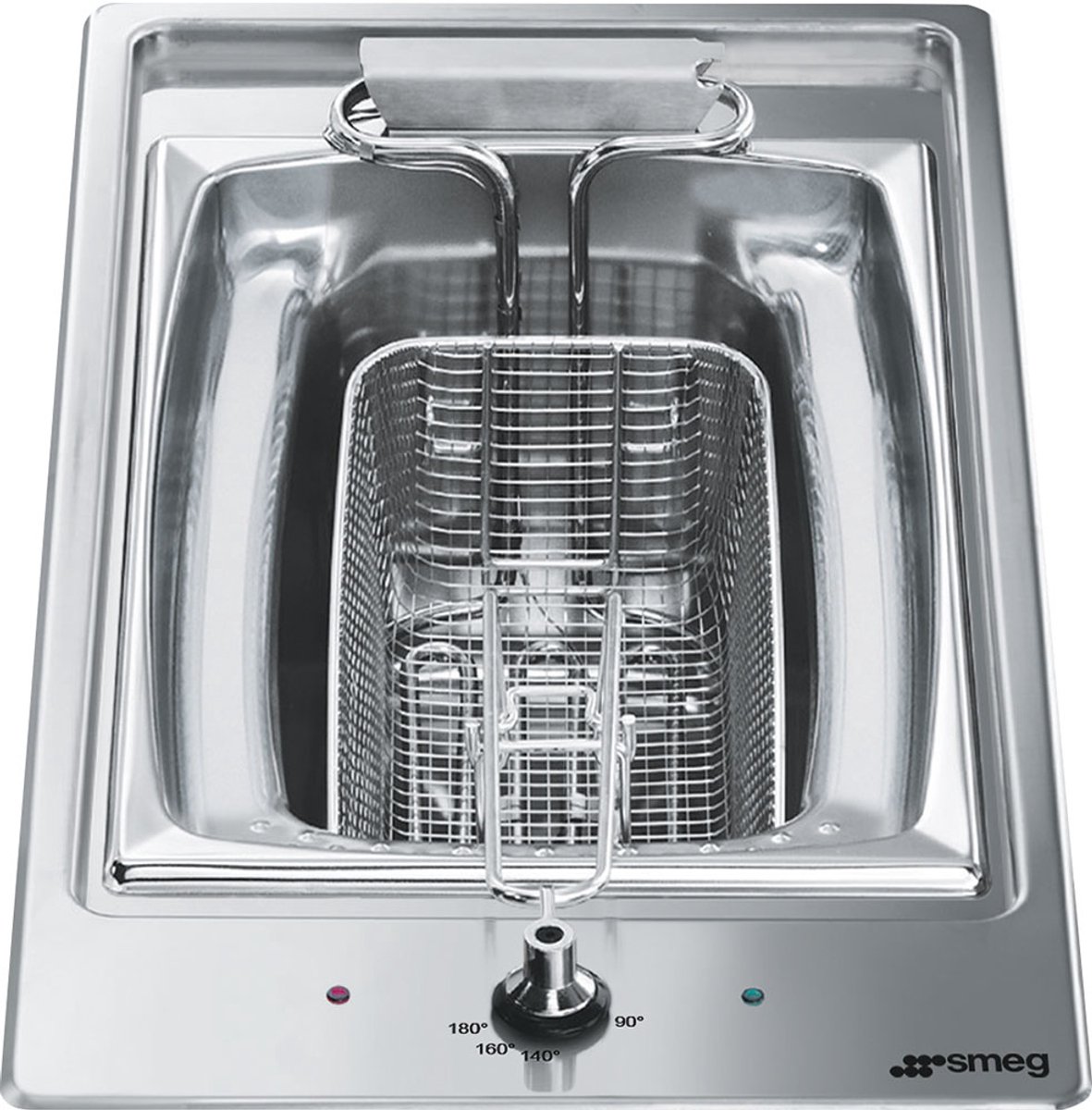 Smeg PGF30F Frituurpan 3,6L 30cm Inox | Kookmodules | Keuken&Koken - Kookplaten | PGF30F