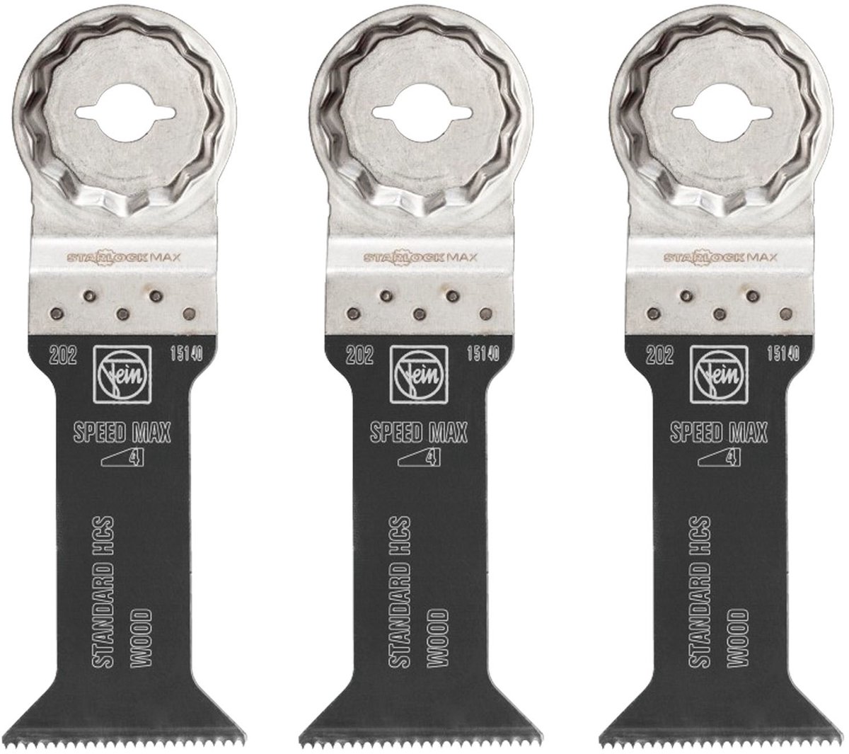 Fein 3x E-Cut Standaard Zaagblad StarlockMax 42 mm - 63502202220
