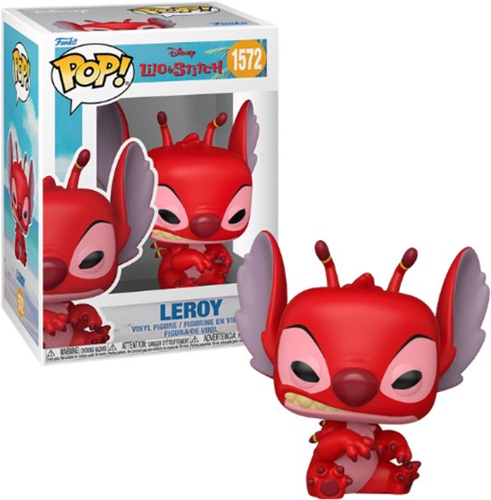 [SALE] Funko Pop! Disney: Lilo & Stitch - Leroy #1572 Specialty Series [Missing sticker]