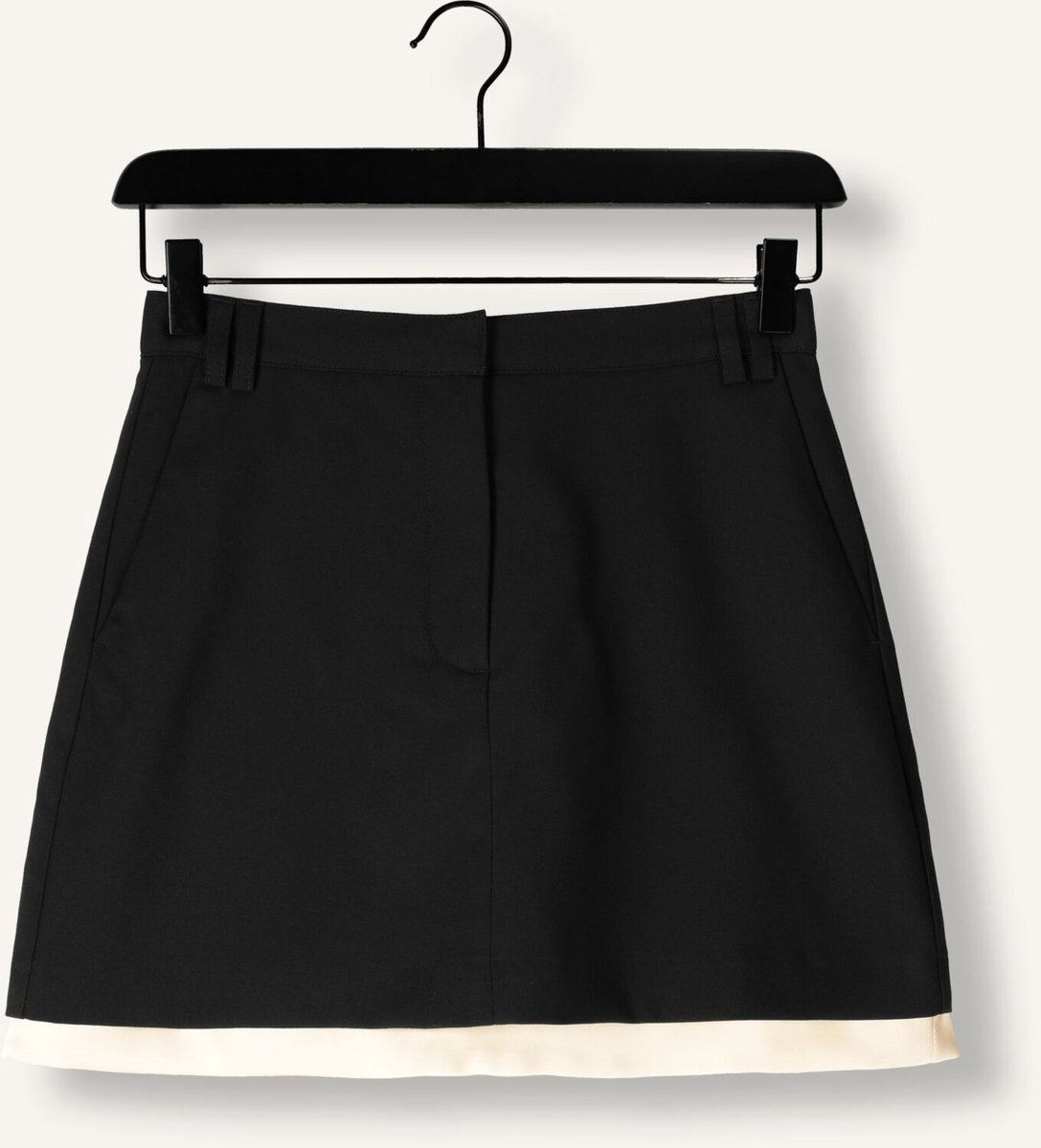 EDITED Rosie Skirt Dames - Korte rok - Zwart - Maat 34